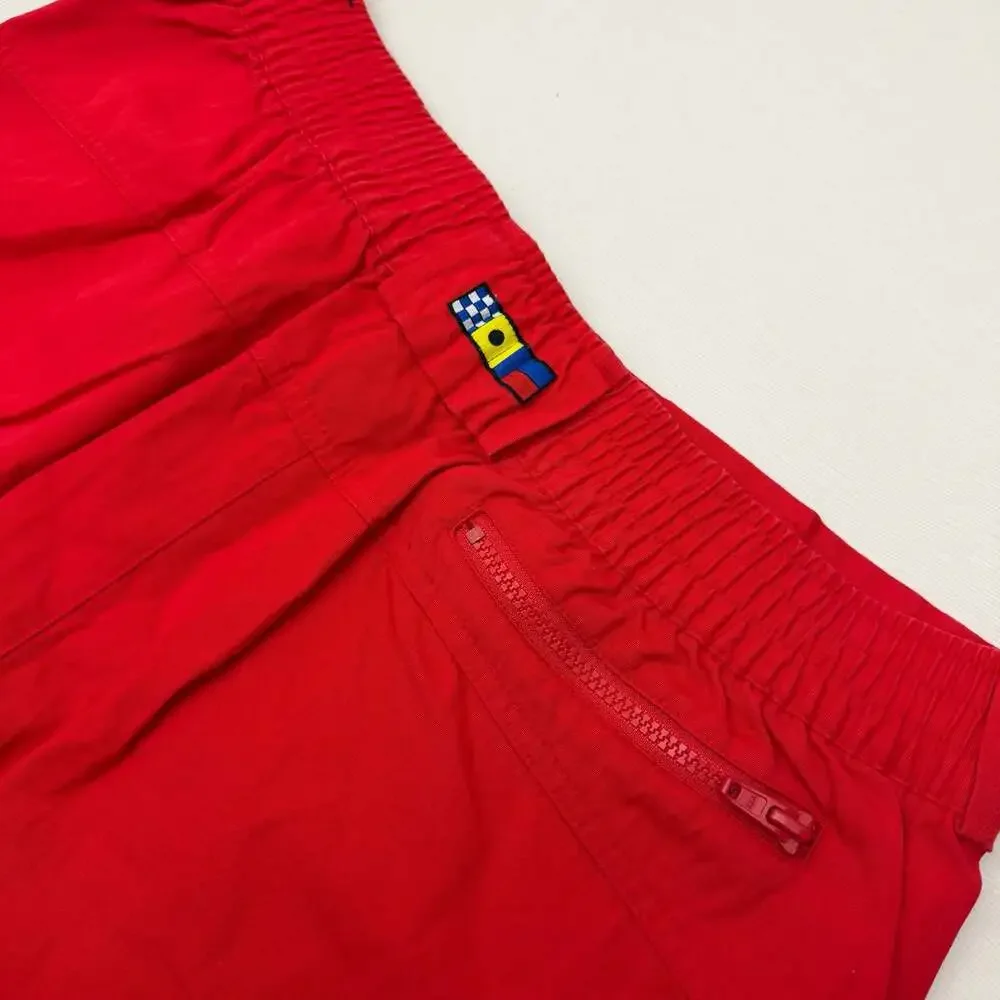 Nike Sportswear Reissue 1987 Archive Red Woven Shorts Size L
